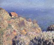 Claude Monet, The Fisherman-s Hut at Varengeville